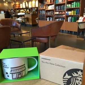 Starbucks YAH Collection Mug NIB Pike Place Market